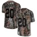 Men's Nike Pittsburgh Steelers #20 Rocky Bleier Camo Rush Realtree Limited NFL Jersey