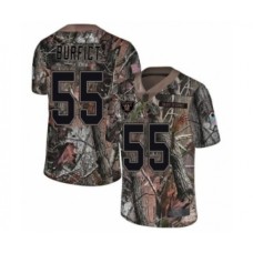 Men's Oakland Raiders #55 Vontaze Burfict Limited Camo Rush Realtree Football Stitched Jersey