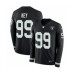 Men's Nike Oakland Raiders #99 Arden Key Limited Black Therma Long Sleeve NFL Jersey