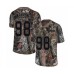 Men's Tampa Bay Buccaneers #98 Anthony Nelson Limited Camo Rush Realtree Football Jersey