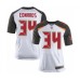 Men's Tampa Bay Buccaneers #34 Mike Edwards Elite White Football Jersey