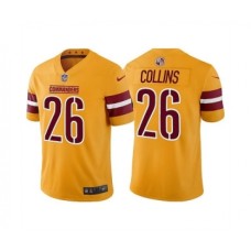 Men's Washington Commanders #26 Landon Collins Gold Vapor Untouchable Stitched Football Jersey