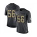 Men's Seattle Seahawks #56 Mychal Kendricks Limited Black 2016 Salute to Service Football Jersey