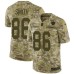 Men's Nike Oakland Raiders #86 Lee Smith Limited Camo 2018 Salute to Service NFL Jersey