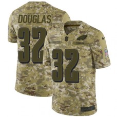 Men's Nike Philadelphia Eagles #32 Rasul Douglas Limited Camo 2018 Salute to Service NFL Jersey