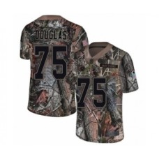 Men's Tennessee Titans #75 Jamil Douglas Limited Camo Rush Realtree Football Jersey