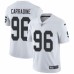 Men's Nike Oakland Raiders #96 Cornellius Carradine White Vapor Untouchable Limited Player NFL Jersey