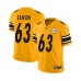 Men's Pittsburgh Steelers #63 Dermontti Dawson Limited Gold Inverted Legend Football Jersey