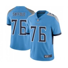 Men's Tennessee Titans #76 Rodger Saffold Light Blue Alternate Vapor Untouchable Limited Player Football Jersey