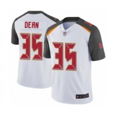 Men's Tampa Bay Buccaneers #35 Jamel Dean White Vapor Untouchable Limited Player Football Jersey