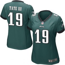 Men's Nike Philadelphia Eagles #19 Golden Tate III Game White NFL Jersey