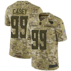 Men's Nike Tennessee Titans #99 Jurrell Casey Limited Camo 2018 Salute to Service NFL Jersey