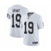 Men's Oakland Raiders #19 Ryan Grant White Vapor Untouchable Limited Player Football Jersey