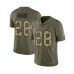 Men's Seattle Seahawks #28 Ugo Amadi Limited Olive Camo 2017 Salute to Service Football Jersey