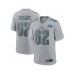 Men's Philadelphia Eagles #62 Jason Kelce Gray Super Bowl LVII Atmosphere Fashion Stitched Game Jersey