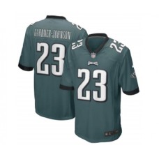 Men's Philadelphia Eagles #23 C.J. Gardner-Johnson Green Stitched Game Jersey