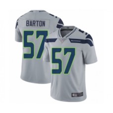 Men's Seattle Seahawks #57 Cody Barton Grey Alternate Vapor Untouchable Limited Player Football Jersey