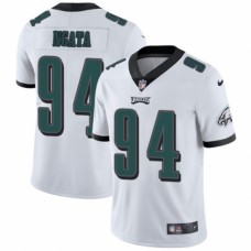 Men's Nike Philadelphia Eagles #94 Haloti Ngata White Vapor Untouchable Limited Player NFL Jersey