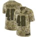 Men's Nike Philadelphia Eagles #48 Wes Hopkins Limited Camo 2018 Salute to Service NFL Jersey