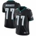 Men's Nike Philadelphia Eagles #77 Michael Bennett Black Alternate Vapor Untouchable Limited Player NFL Jersey