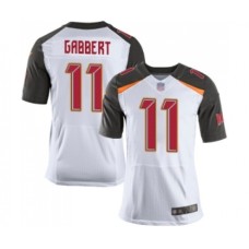 Men's Tampa Bay Buccaneers #11 Blaine Gabbert Elite White Football Jersey