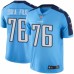 Men's Nike Tennessee Titans #76 Xavier Su'a-Filo Limited Light Blue Rush Vapor Untouchable NFL Jersey