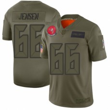 Men's Tampa Bay Buccaneers #66 Ryan Jensen Limited Camo 2019 Salute to Service Football Jersey