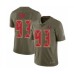 Men's Tampa Bay Buccaneers #93 Ndamukong Suh Limited Olive 2017 Salute to Service Football Jersey