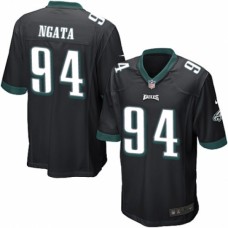 Men's Nike Philadelphia Eagles #94 Haloti Ngata Game Black Alternate NFL Jersey