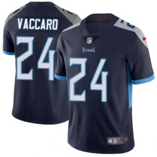 Men's Nike Tennessee Titans #24 Kenny Vaccaro Navy Blue Team Color Vapor Untouchable Limited Player NFL Jersey