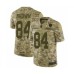 Men's Oakland Raiders #84 Antonio Brown Limited Camo 2018 Salute to Service Football Jersey