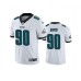 Men's Philadelphia Eagles #90 Jordan Davis White Vapor Untouchable Limited Stitched Jersey