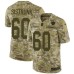 Men's Nike Oakland Raiders #60 Otis Sistrunk Limited Camo 2018 Salute to Service NFL Jersey