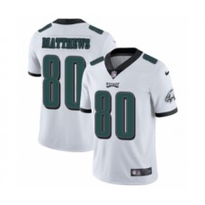 Men's Nike Philadelphia Eagles #80 Jordan Matthews White Vapor Untouchable Limited Player NFL Jersey