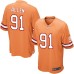 Men's Nike Tampa Bay Buccaneers #91 Beau Allen Limited Orange Glaze Alternate NFL Jersey