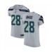 Men's Seattle Seahawks #28 Ugo Amadi Grey Alternate Vapor Untouchable Elite Player Football Jersey