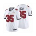 Men's Tampa Bay Buccaneers #35 Jamel Dean White 2021 Super Bowl LV Stitched Jersey