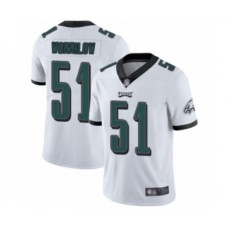 Men's Philadelphia Eagles #51 Paul Worrilow White Vapor Untouchable Limited Player Football Jersey