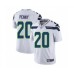 Men's Seattle Seahawks #20 Rashaad Penny White Vapor Untouchable Limited Stitched Jersey