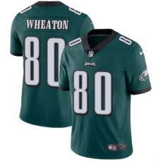 Men's Nike Philadelphia Eagles #80 Markus Wheaton Midnight Green Team Color Vapor Untouchable Limited Player NFL Jersey