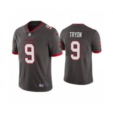 Men's Tampa Bay Buccaneers #9 Joe Tryon 2021 Football Draft Gray 2021 Vapor Untouchable Limited Stitched Jersey