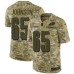 Men's Nike Philadelphia Eagles #65 Lane Johnson Limited Camo 2018 Salute to Service NFL Jersey