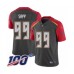 Men's Tampa Bay Buccaneers #99 Warren Sapp Limited Gray Inverted Legend 100th Season Football Jersey