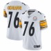 Men's Nike Pittsburgh Steelers #76 Chukwuma Okorafor White Vapor Untouchable Limited Player NFL Jersey