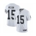 Men's Oakland Raiders #15 J. Nelson White Vapor Untouchable Limited Player Football Jersey