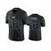 Men's Tampa Bay Buccaneers #13 Mike Evans Black Reflective Limited Stitched Jersey