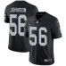 Men's Nike Oakland Raiders #56 Derrick Johnson Black Team Color Vapor Untouchable Limited Player NFL Jersey