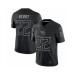 Men's Tennessee Titans #22 Derrick Henry Black Reflective Limited Stitched Football Jersey