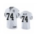 Men's Oakland Raiders #74 Kolton Miller White 2020 Inaugural Season Vapor Limited Stitched Jersey