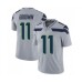 Men's Seattle Seahawks #11 Marquise Goodwin Gray Vapor Untouchable Limited Stitched Jersey